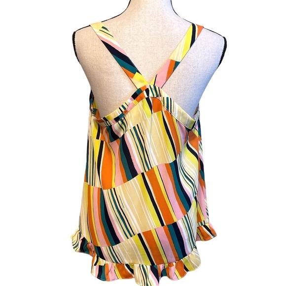 CAbi Style #5979 Skip Halter Strappy Summer Tank Women's Medium - Picture 3 of 8